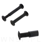10 x Złącze meblowe śrubowe Ø 5 mm M4 (30 - 40 MM) do szafek, płyt meblowych - 6
