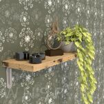 Wspornik do półki ściennej 2 sztuki 350 x 230 mm, srebrny - 3