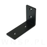 Nowoczesny wspornik do półki meblowej loft L 100 x 70 x 40 mm - 3