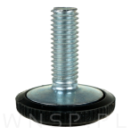 Regulator, nóżka, stopka meblowa  M10 X 25 mm - 4