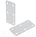 Płytka montażowa 10 sztuk, 6 otworowa - 35 x 70 mm - 4