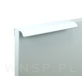 Uchwyt krawędziowy Lyon biały, rozstaw 64 mm - 3