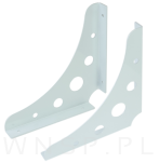 Nowoczesne wsporniki do półki ściennej, FLEX 200 x 200 mm - 4