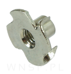 Nakrętka pazurkowa wbijana M5 X 8 mm kłowa 50 sztuk, wbijana do drewna - 7