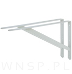Wspornik, konsola do półki ściennej, wiszącej 400 x 250 x 25 mm - 4