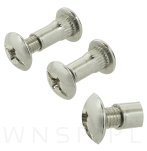 10 x Złącze meblowe śrubowe Ø 8 mm M6 (20 - 25 MM) do szafek, płyt meblowych - 6
