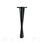 Noga skośna Klepsydra 17,5 cm, czarna - 7