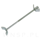 Złącze śrubowe meblowe 150 mm, połączenie blatu, łącznik do blatów roboczych - 6