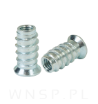 M6 X 20 mm - Mufa wkręcana do drewna - 5