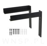 Wsporniki do półki ściennej 150 x 130 x 25 mm [L + P] - 3