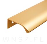 Uchwyt krawędziowy Lyon ciemny złoty, rozstaw 128 mm - 5