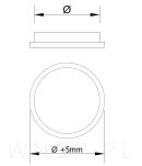 Zaślepki drewniane Ø15 mm buk - 2