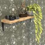 20x Wsporników do półki ściennej 200 x 150 mm, w kolorze czarnym - 3