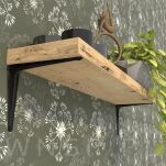 20x Wsporników do półki ściennej 200 x 150 mm, w kolorze czarnym - 4