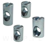 Nakrętka wałeczkowa M6 X 20 mm symetryczna - 5