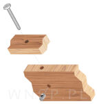 Nakrętka wałeczkowa M6 X 20 mm symetryczna - 4