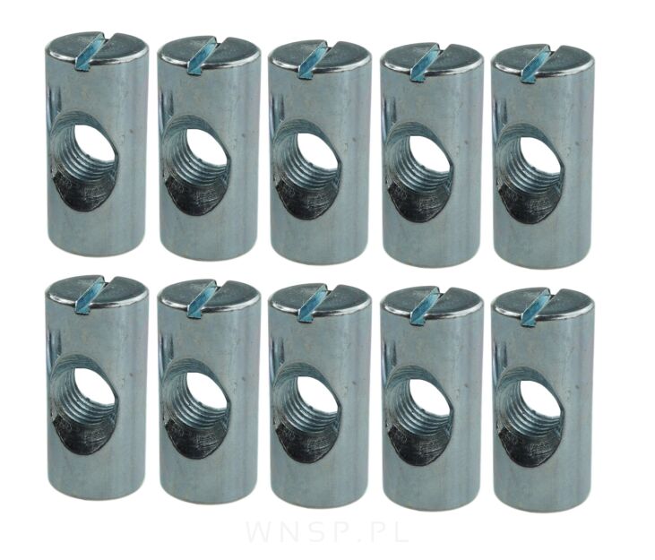 Nakrętka wałeczkowa M6 X 20 mm symetryczna