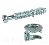 10 x Złącze meblowe mimośrodowe zaczep EURO 24 - 14