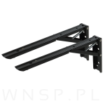 Wsporniki składane do półki 2 sztuki 29 x 13,3 cm - 4