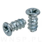 6,0 X 8 mm eurowkręt z łbem stożkowym - 4