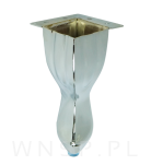 Noga meblowa nowoczesna typ Glamour 14,5 cm, chrom - 4