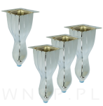 Noga meblowa nowoczesna typ Glamour 14,5 cm, chrom - 6