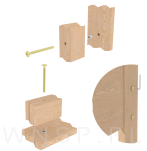 M6 X 45 mm metryczny z wprowadzeniem, SW-4 - 4