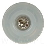 Regulator, stopka meblowa M8 X 25 mm, regulacja na klucz, nikiel - 3