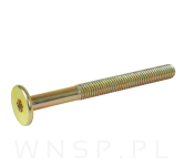 M6 X 65 mm metryczny z łbem walcowym SW 4 - 3