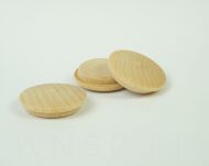 Zaślepki drewniane 20 sztuk do otworu Ø 25 mm buk, surowe - 3