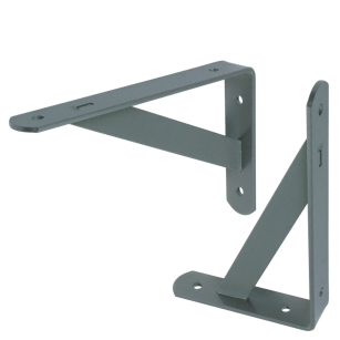 Wspornik do półki ściennej ze wzmocnieniem, 250 x 150 x 25 mm