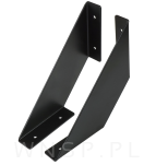 Nowoczesne wsporniki na krawędź półki ściennej 2 sztuki, FLEX 18 x 18 cm - 4