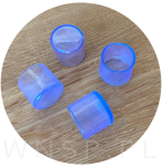 Ślizgacz ochronny PVC okrągły na nogę Ø 30 mm transparentny - 4