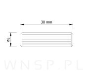 100 X kołek drewniany meblowy ø 8 X 30 mm - 2