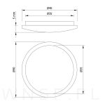 Zaślepki drewniane 50 sztuk do otworu Ø 35 mm jesion, surowe - 2