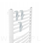 Wieszaki, 3x haczyki na ręczniki na grzejnik, kaloryfer, drabinkę łazienkową - 4