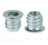 M6 X 10 mm - Mufa wkręcana do drewna - 5