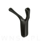 Wieszak podwójny typ Buffalo, przykręcany, ciemny szary - 16