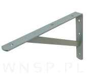 Mocny wspornik do półki ściennej, wiszącej 200 x 300 x 30 mm - 6