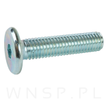 M8 X 35 mm z łbem walcowym na imbus 5 - 6