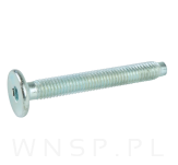 M6 X 45 mm metryczny z wprowadzeniem, SW-4 - 3