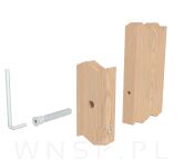 Klucz imbusowy 4 mm typ L, opakowanie 100 szt. - 5