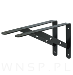 Wspornik, konsola do półki ściennej, wiszącej 250 x 160 x 25 mm - 4