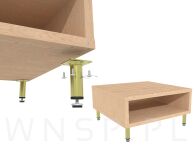 Wkręt 6,0 X 20 mm podkładkowy do drewna - 6