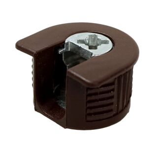 Złącze niewidoczne półki z mimośrodem do płyty 15 - 16 mm