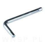 Klucz imbusowy 5 mm 100 sztuk typ L, hartowany - 4