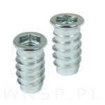 M8 X 24 mm- Mufa wkręcana do drewna - 5