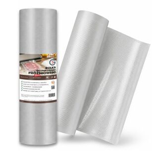 22 CM X 3 M - Moletowana rolka do pakowania próżniowego