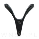 Haczyk Pisa typ V, wieszak podwójny, czarny - 2