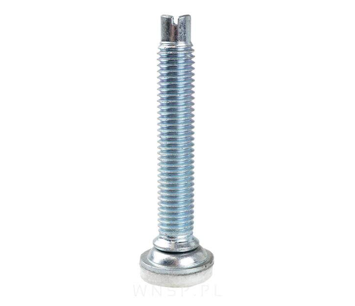 Stopka meblowa M10 X 67 mm, z nacięciem prostym i filcem
